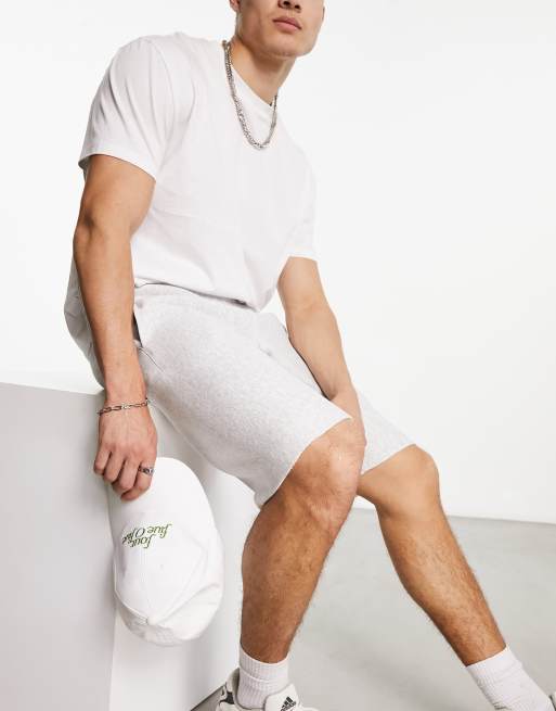 Champion white best sale sweat shorts