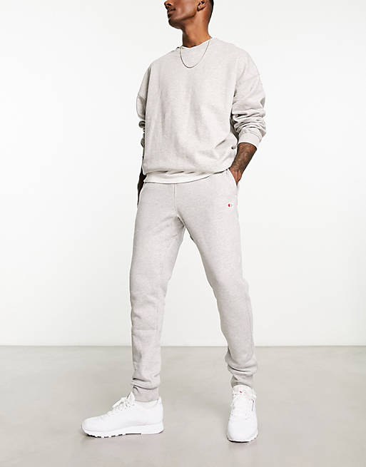 Champion Reverse Weave sweatpants in gray | ASOS