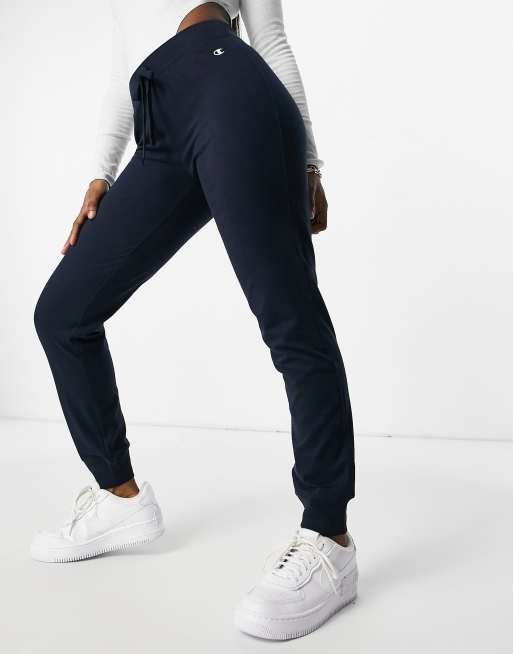 Champion rib cuff pants in navy