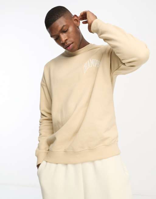 Champion sweatshirt beige sale