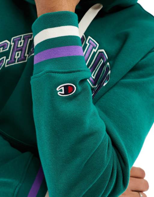 Champion Rochester Bookstore Heavy Fleece Hoodie Forest Green