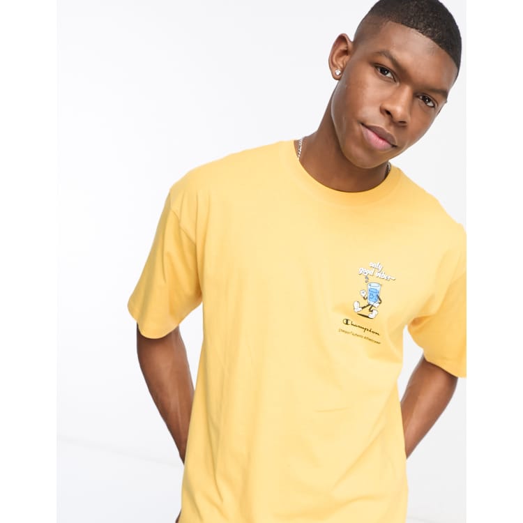 Yellow champion hot sale top