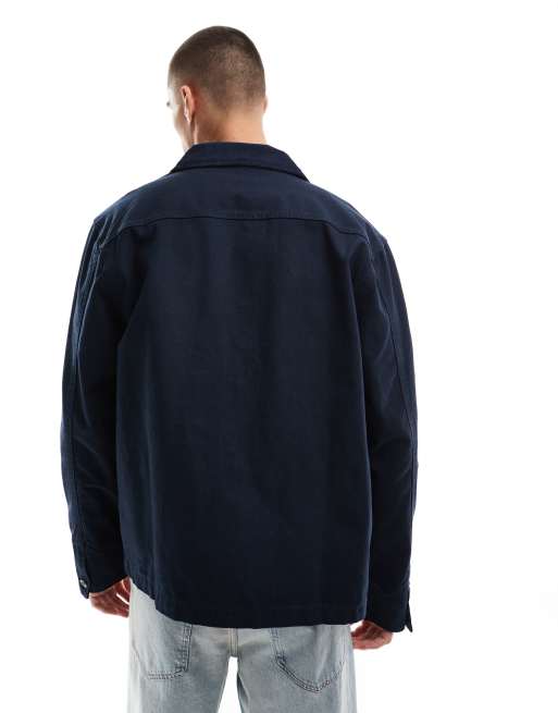 Champion – Rochester – Granatowa kurtka z kieszeniami w stylu utility, 4 z 4