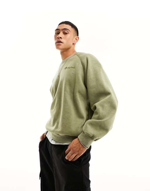 Khaki champion sale sweatshirt