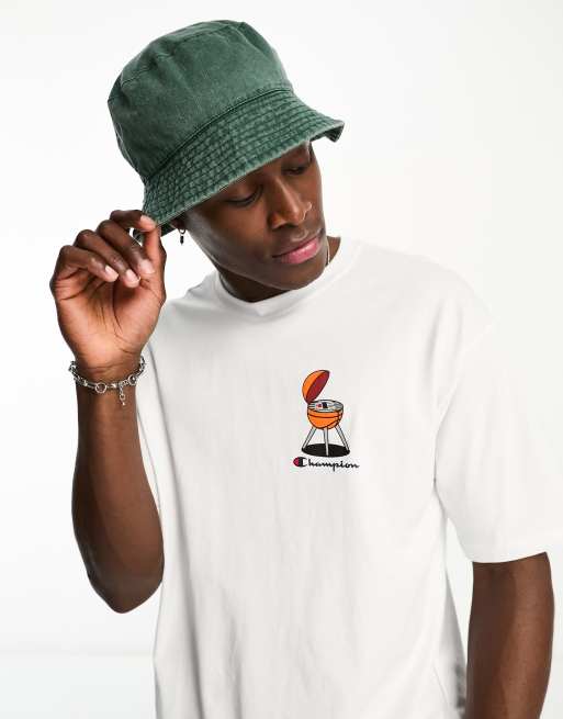 Champion t-shirt hvid sale