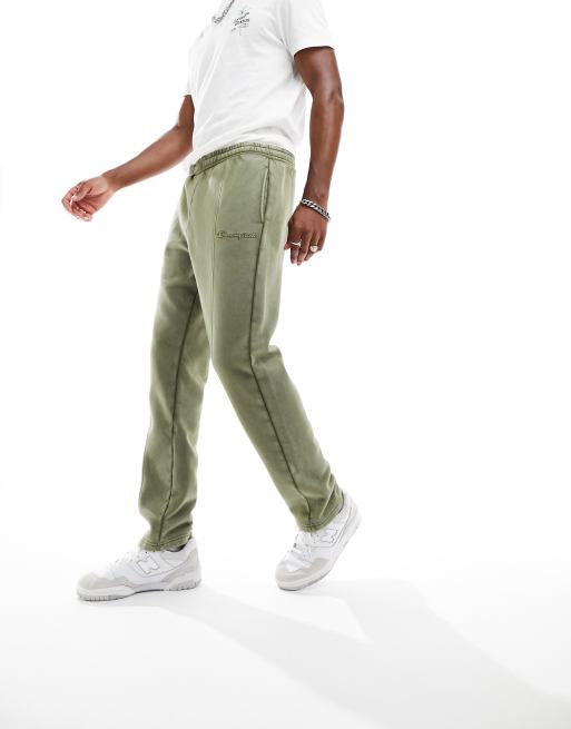 Champion – Rochester – Joggersy z prostymi nogawkami w kolorze khaki, 5 z 5