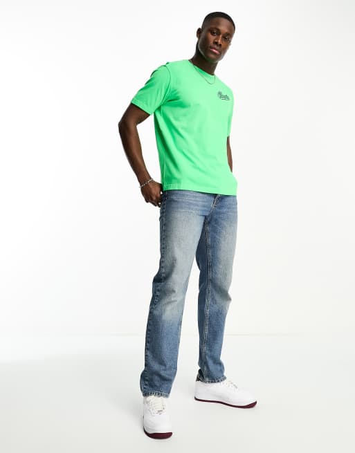 Champion – Rochester – Retro-Resort-T-Shirt in verwaschenem Grün, 4 von 4