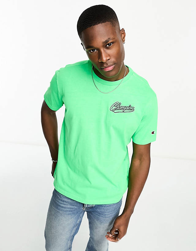 Champion - rochester retro resort t-shirt in washed green