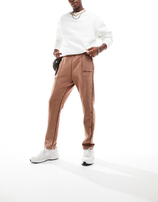 Champion burgundy hot sale track pants