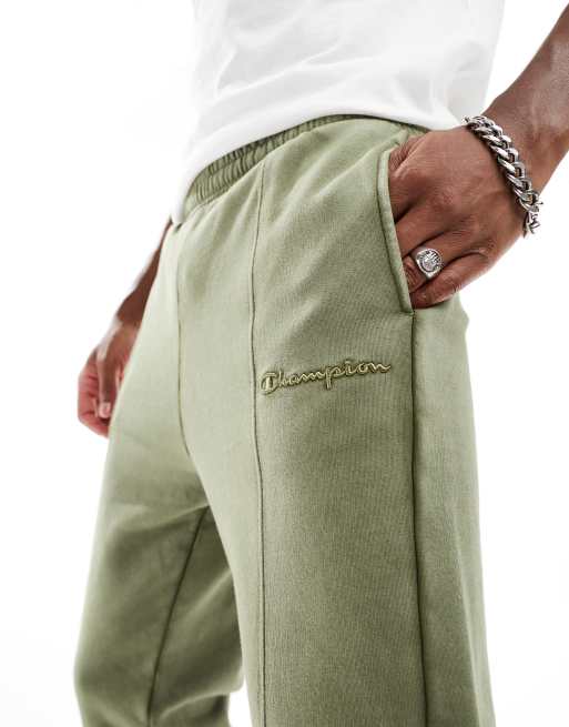 Olive green best sale champion sweatpants