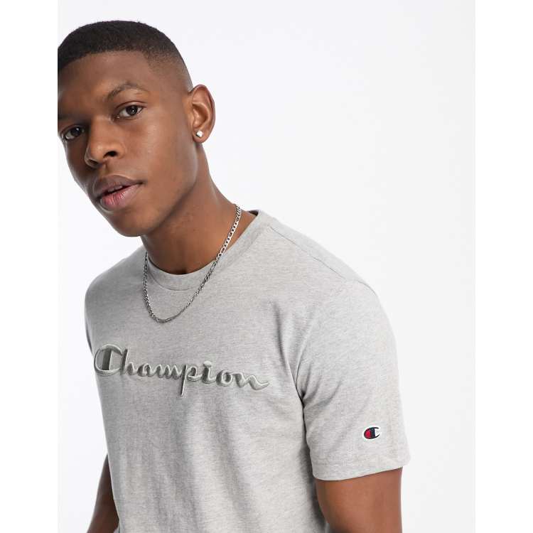 Champion t store shirt gray