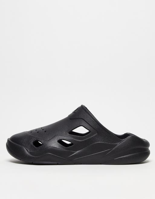 Champion – Rochester Zone – Svarta tofflor i unisex-modell