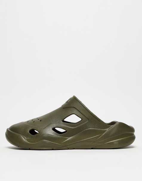 Champion Rochester Zone unisex sliders in khaki