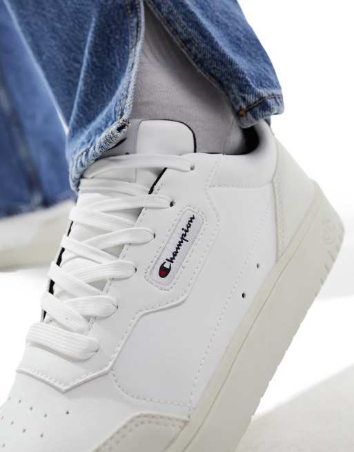 Champion white best sale sneakers payless