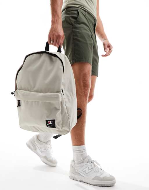 Champion - Rugzak met logobadge in beige