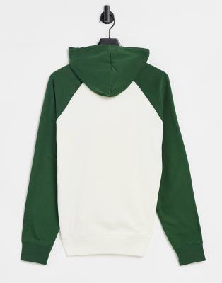 off white champion hoodie green