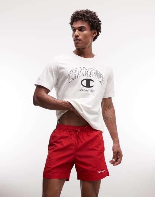 Champion - Short de bain - Rouge, 2 de 5