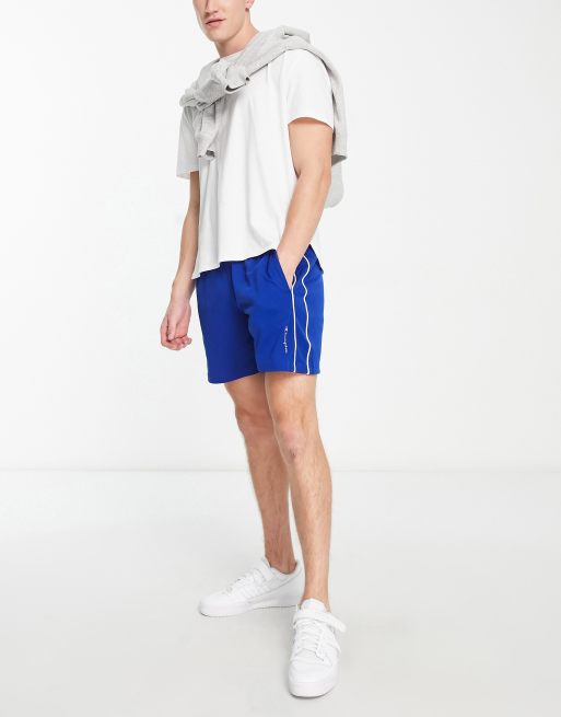 Champion Short de sport grand logo Bleu ASOS