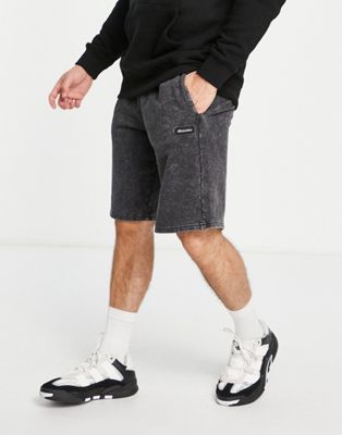 Champion shorts in washed black - ASOS Price Checker