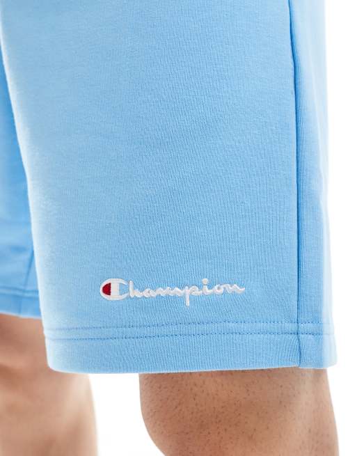 Champion shorts in light blue