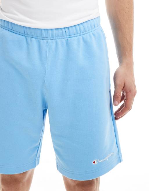 Baby blue champion shorts online