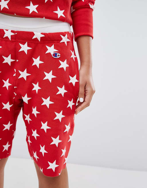 Champion all over print hot sale shorts