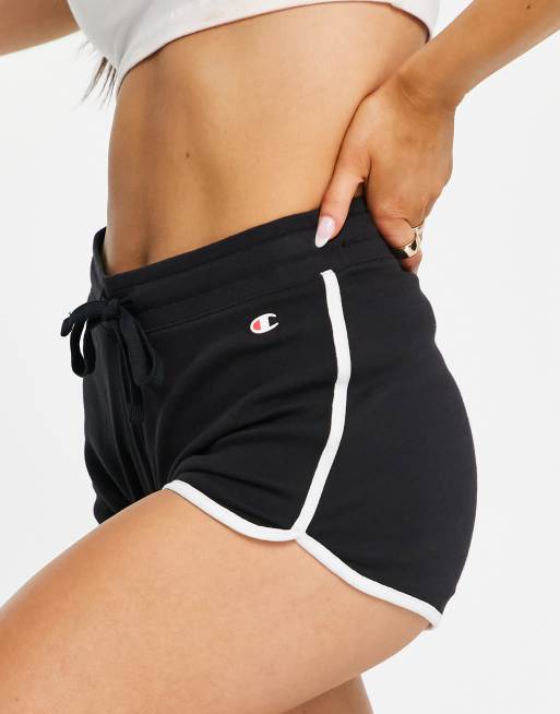 Champion shorts with logo in black