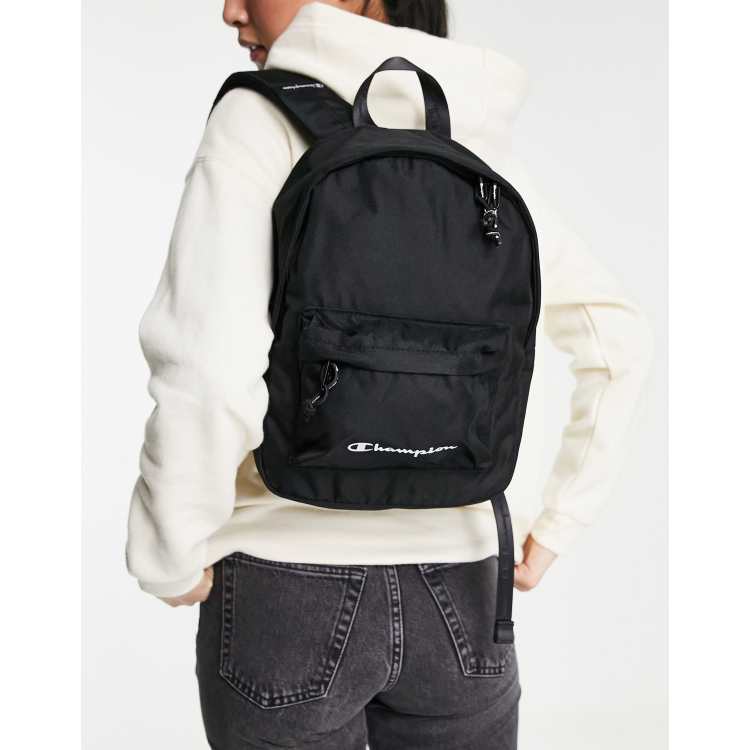 Champion backpack cheap black and gold