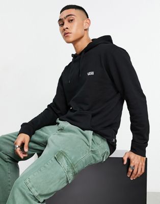 Champion Small Logo Hoodie In Black