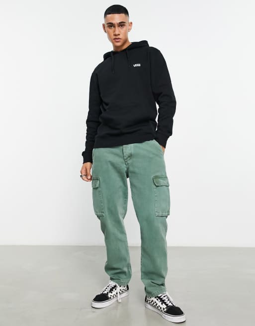 Champion Sherpa Sweatpants XL Fleece Pull On Cargo Sweats Embroidered Black