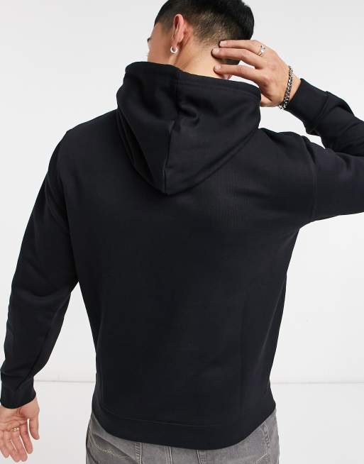 Black champion outlet hoodie small logo