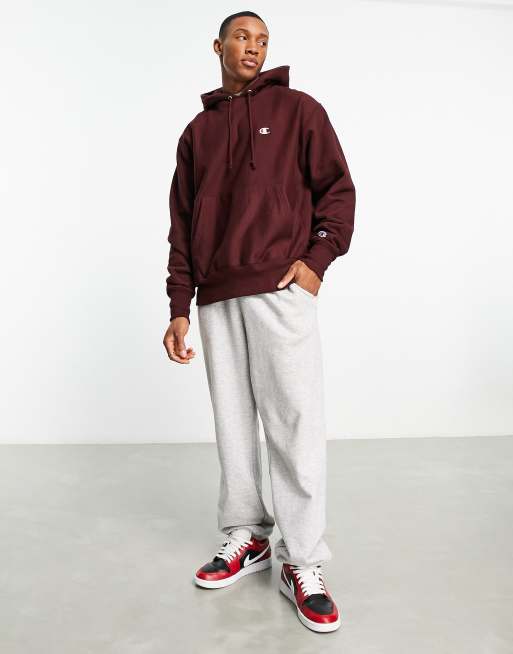 Champion burgundy online sweater