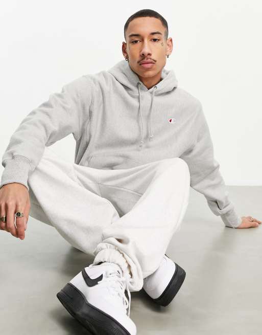 Grey champion hotsell hoodie outfit