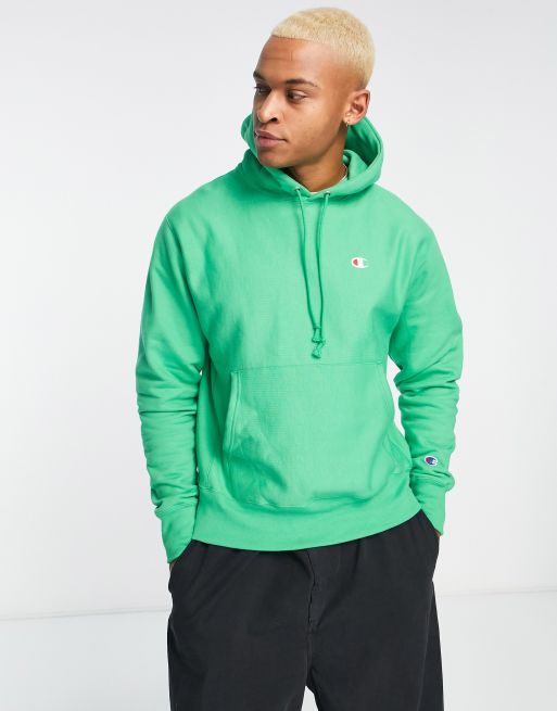 Blue green hotsell champion hoodie