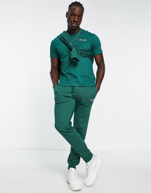 Green champion jogging suit hotsell