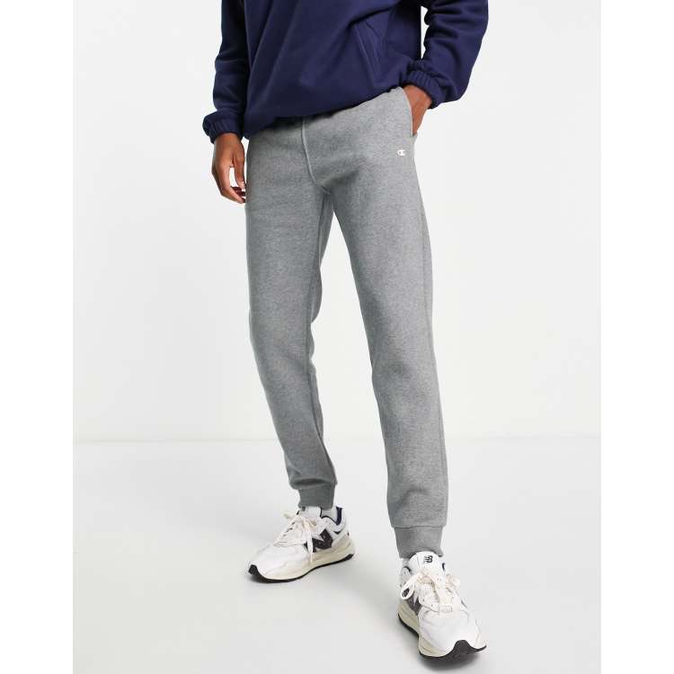 Champion small logo joggers in grey ASOS