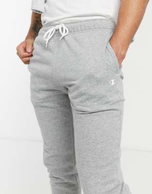 champion joggers grey