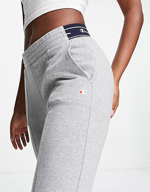 Tracksuits Champion small logo joggers in grey 