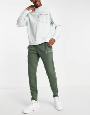 champion joggers green