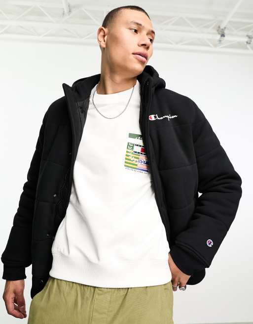 Champion padded jacket in grey