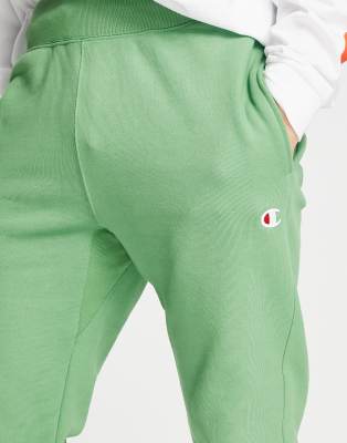 green champion sweatpants