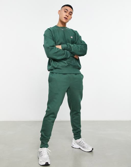 Champion hot sale sweatsuit white