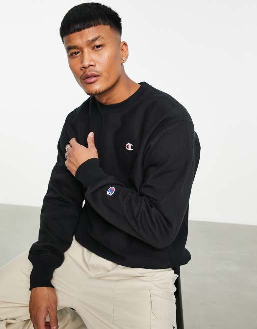 Champion sweatshirt small outlet logo