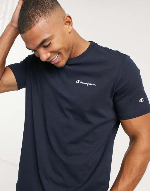 Champion tee small clearance logo