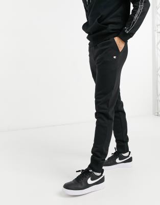 black champion track pants