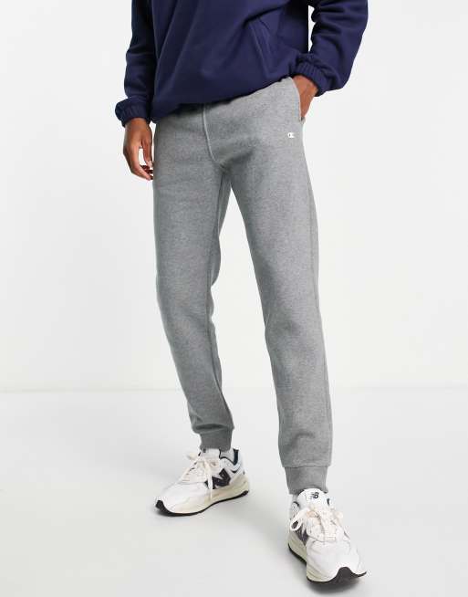 Champion small logo trackies in grey