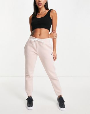 Champion small logo joggers in pink - ASOS Price Checker