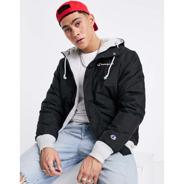 Champion script hot sale jacket