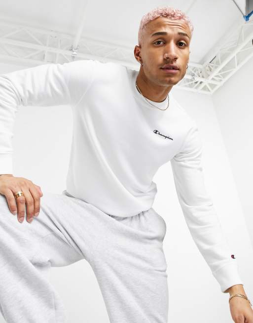 Champion small clearance script crewneck