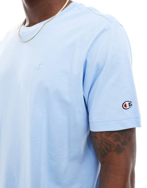 Sky blue champion shirt online